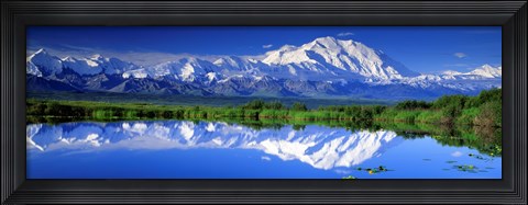 Framed Alaska Range, Denali National Park, Alaska, USA Print