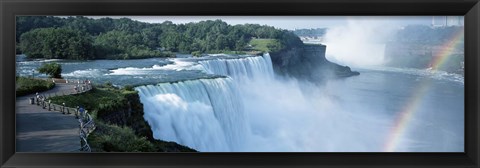 Framed American Falls Niagara Falls NY USA Print