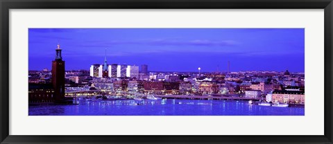 Framed City Hall, Stockholm, Sweden Print