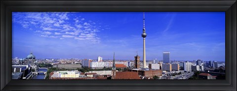 Framed Nikolai Quarter, Berlin, Germany Print