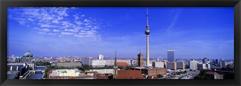 Framed Nikolai Quarter, Berlin, Germany Print