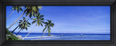 Framed La Digue Island, Seychelles Print