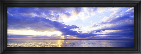 Framed Sunset, Germany Print