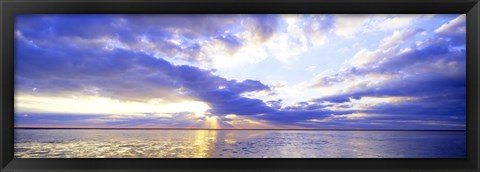 Framed Sunset, Germany Print