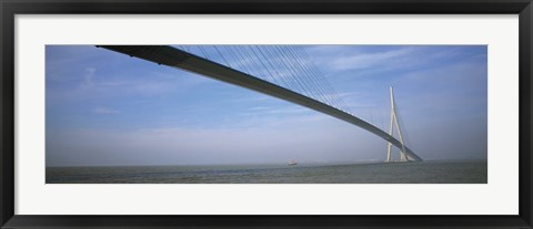 Framed Pont de Normandy Normandy France Print