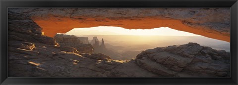 Framed Mesa Arch, Canyonlands National Park, Utah USA Print