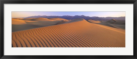 Framed Sand Dunes in Death Valley National Park, California Print
