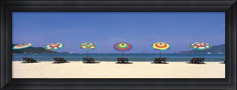 Framed Beach Phuket Thailand Print