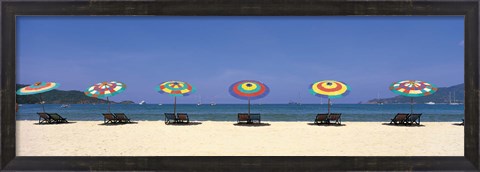 Framed Beach Phuket Thailand Print