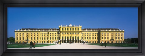 Framed Schonbrunn Palace Vienna Austria Print