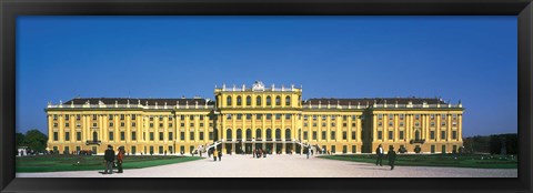 Framed Schonbrunn Palace Vienna Austria Print