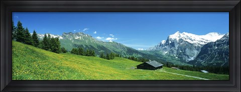 Framed Grindelwald Switzerland Print