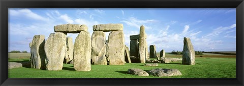 Framed Stonehenge, Wiltshire, England, United Kingdom Print