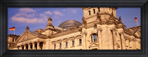 Framed Germany, Berlin, Reichstag, glass dome Print