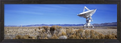 Framed VLA Telescope, Socorro, New Mexico, USA Print