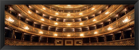 Framed Stavovske Theater, Prague, Czech Republic Print