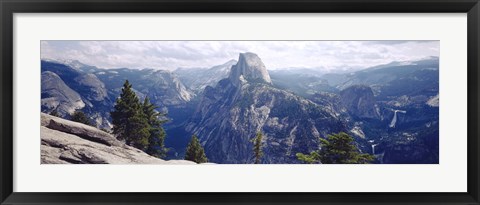 Framed Half Dome High Sierras Yosemite National Park CA Print