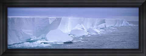 Framed Iceberg, Ross Shelf, Antarctica Print