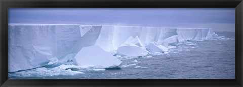 Framed Iceberg, Ross Shelf, Antarctica Print