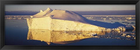 Framed Iceberg, Ross Sea, Antarctica, Print