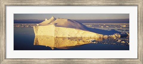 Framed Iceberg, Ross Sea, Antarctica, Print