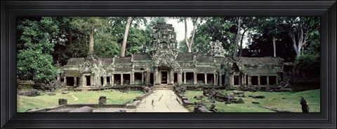 Framed Preah Khan Temple, Angkor Wat, Cambodia Print