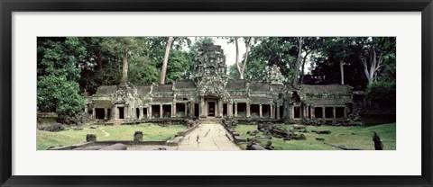 Framed Preah Khan Temple, Angkor Wat, Cambodia Print