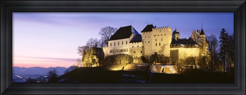 Framed Castle Lenzburg, Switzerland Print