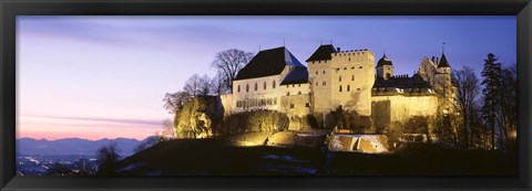 Framed Castle Lenzburg, Switzerland Print