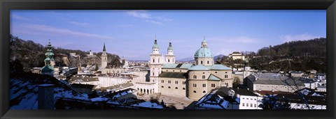 Framed Dome Salzburg Austria Print