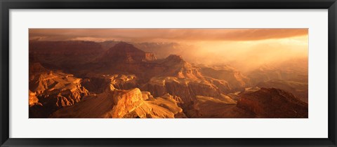 Framed Sunrise View From Hopi Point Grand Canyon AZ Print