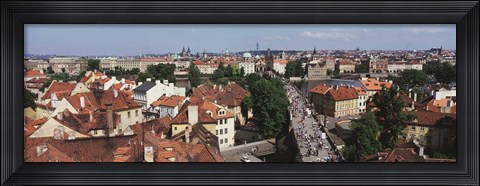 Framed Charles Bridge Prague Czechoslovakia Print