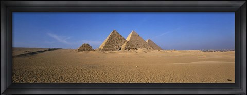 Framed Great Pyramids Giza Egypt Print
