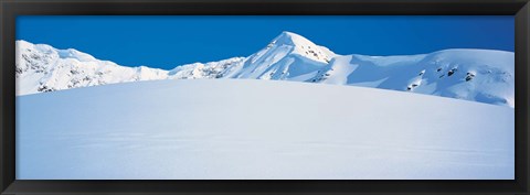 Framed Chugach Mountains Girdwood, Alaska, USA Print