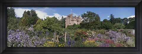 Framed Crathes Castle Scotland Print