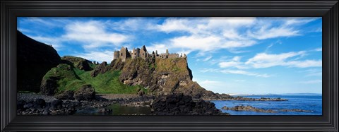 Framed Dunluce Castle, Antrim, Ireland Print