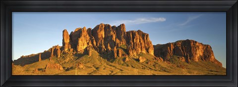 Framed Superstition Mountains, Arizona, USA Print