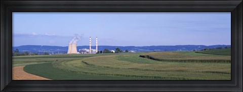 Framed Power Plant Energy Print