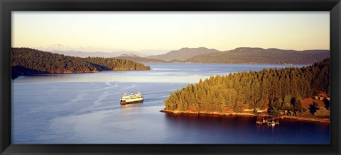 Framed San Juan Islands Washington USA Print