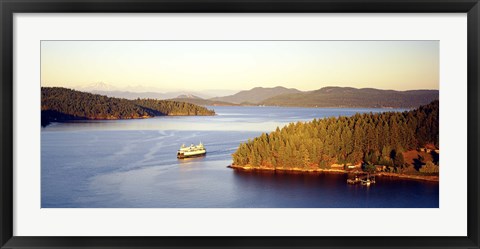 Framed San Juan Islands Washington USA Print