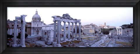 Framed Roman Forum Rome Italy Print