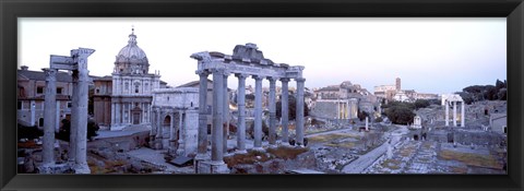 Framed Roman Forum Rome Italy Print