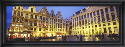Framed Grand Place, Brussels, Belgium Print