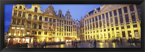 Framed Grand Place, Brussels, Belgium Print