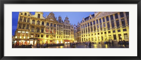 Framed Grand Place, Brussels, Belgium Print