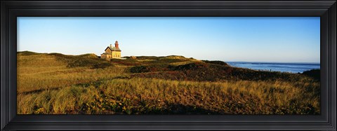 Framed Block Island Lighthouse Rhode Island USA Print
