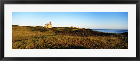 Framed Block Island Lighthouse Rhode Island USA Print