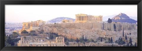 Framed Acropolis During the Day Print