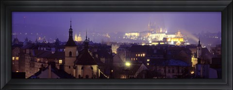 Framed Hradcany Castle, Prague, Czech Republic Print
