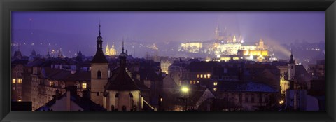 Framed Hradcany Castle, Prague, Czech Republic Print